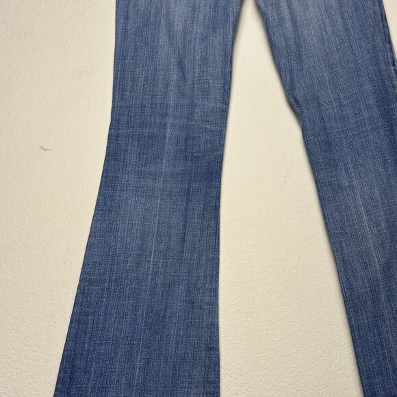 VTG Citizens of Humanity Denim Jean Pant Women 27 Y2K Indie Flared Western Boot - Picture 16 of 16
